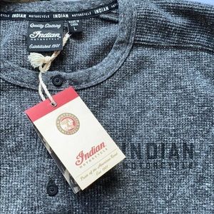 Indian Motorcycle Brand New with tags Henley